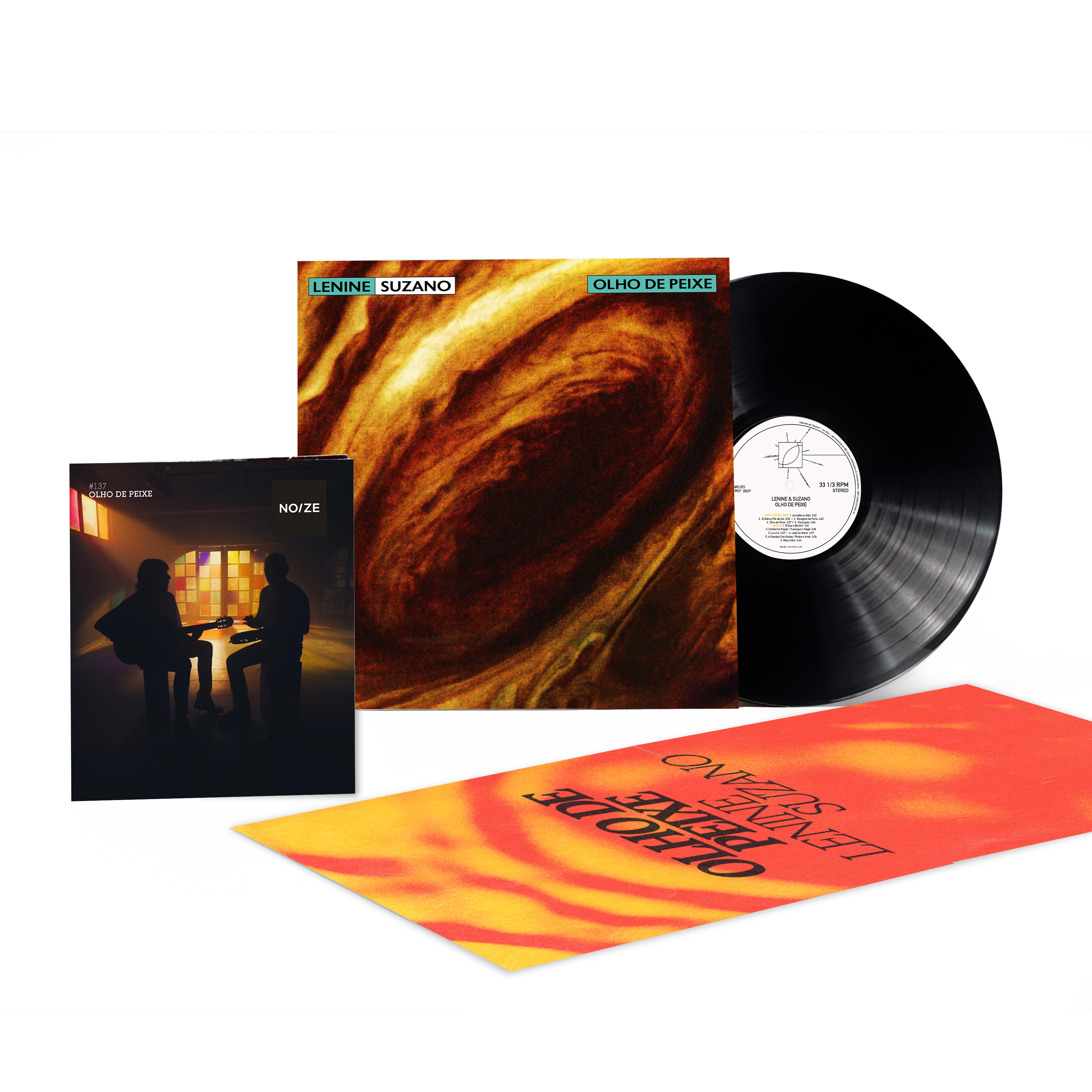 ★ Miike  レコード LP NRC#073 LENINE E SUZANO - OLHO DE PEIXE – Noize Record Club