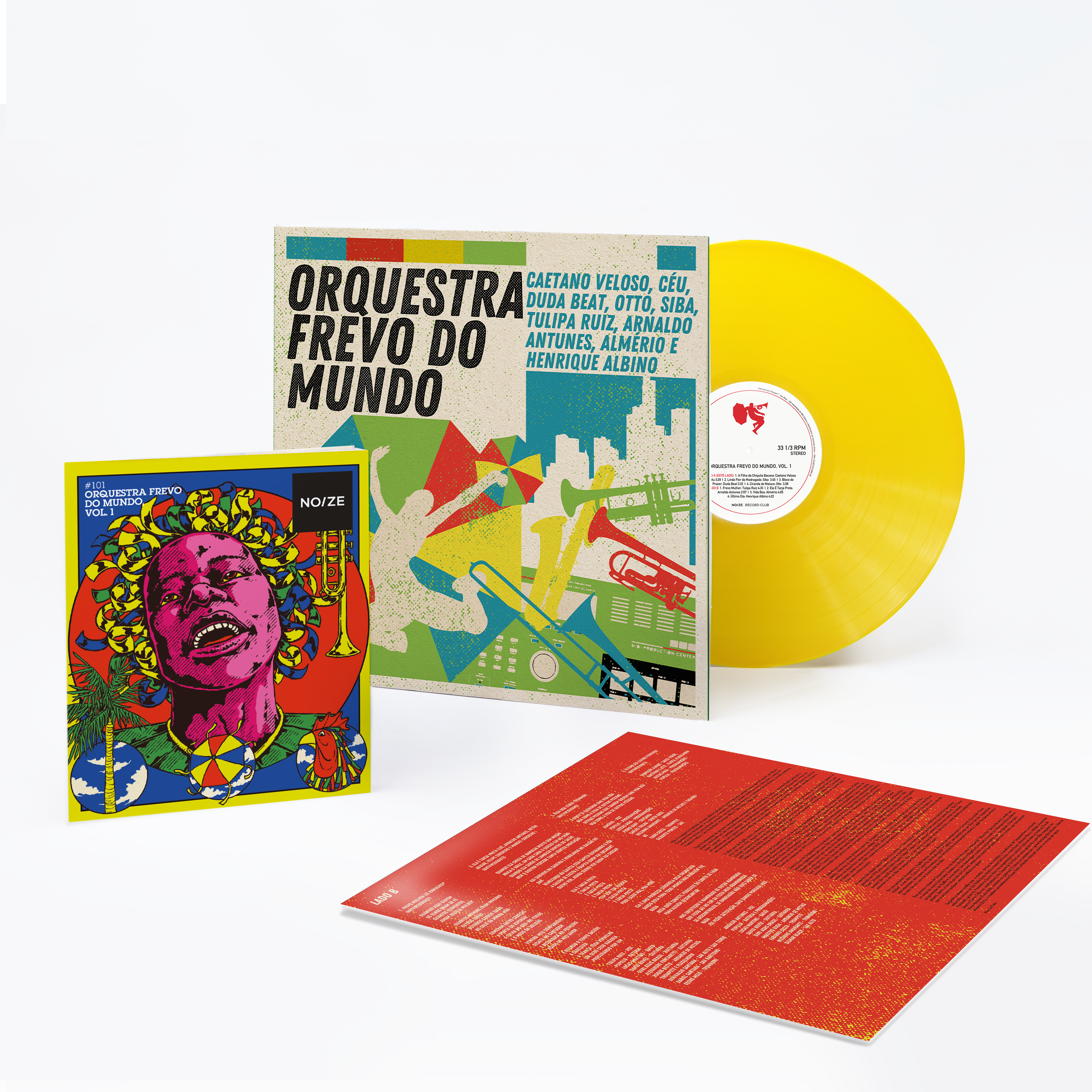NRC#037 ORQUESTRA FREVO DO MUNDO, VOL. 1 – Noize Record Club