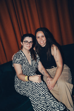 Paula Miranda e Ana Claudia Santoro, assinantes do Noize Record Club
