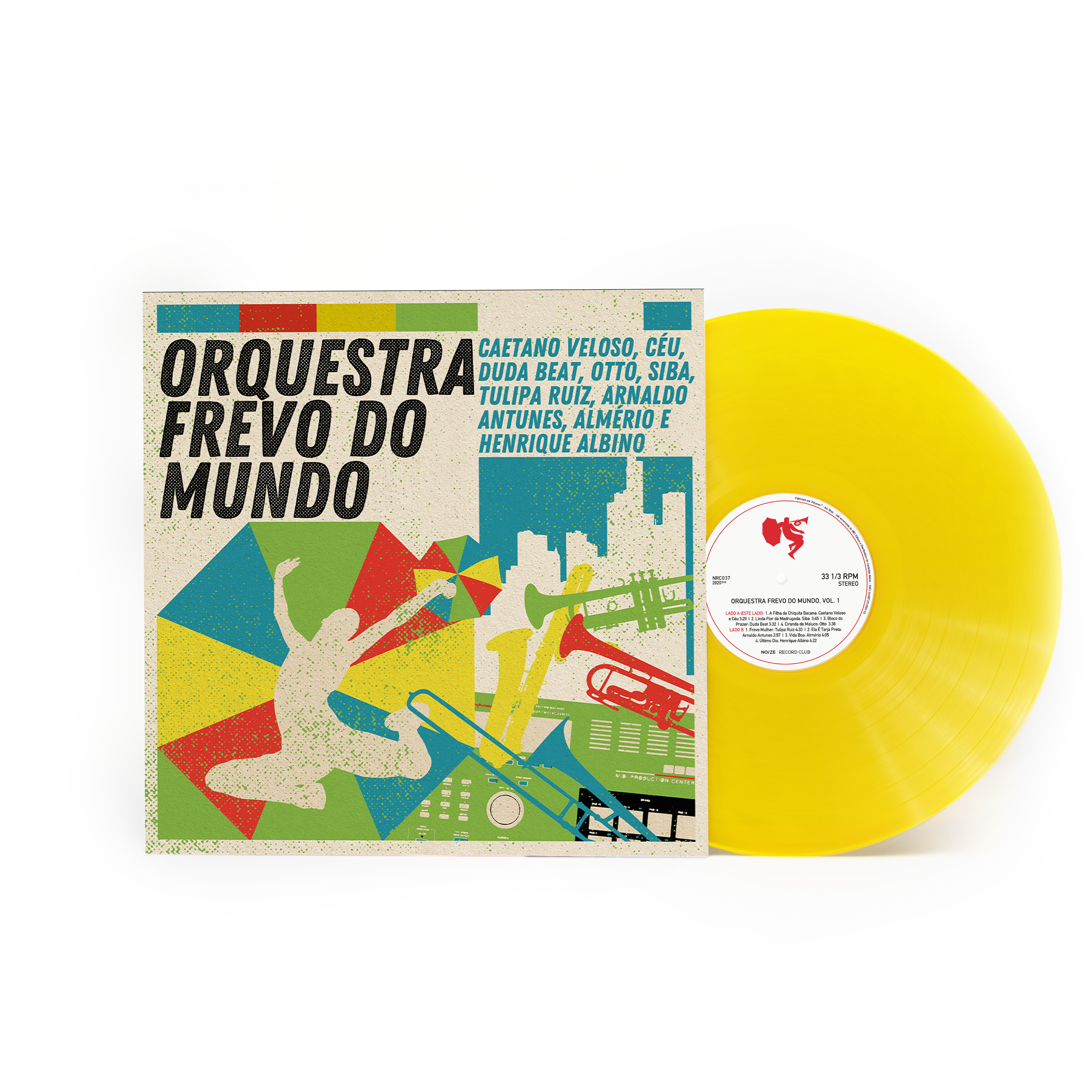 NRC#037 ORQUESTRA FREVO DO MUNDO, VOL. 1 – Noize Record Club