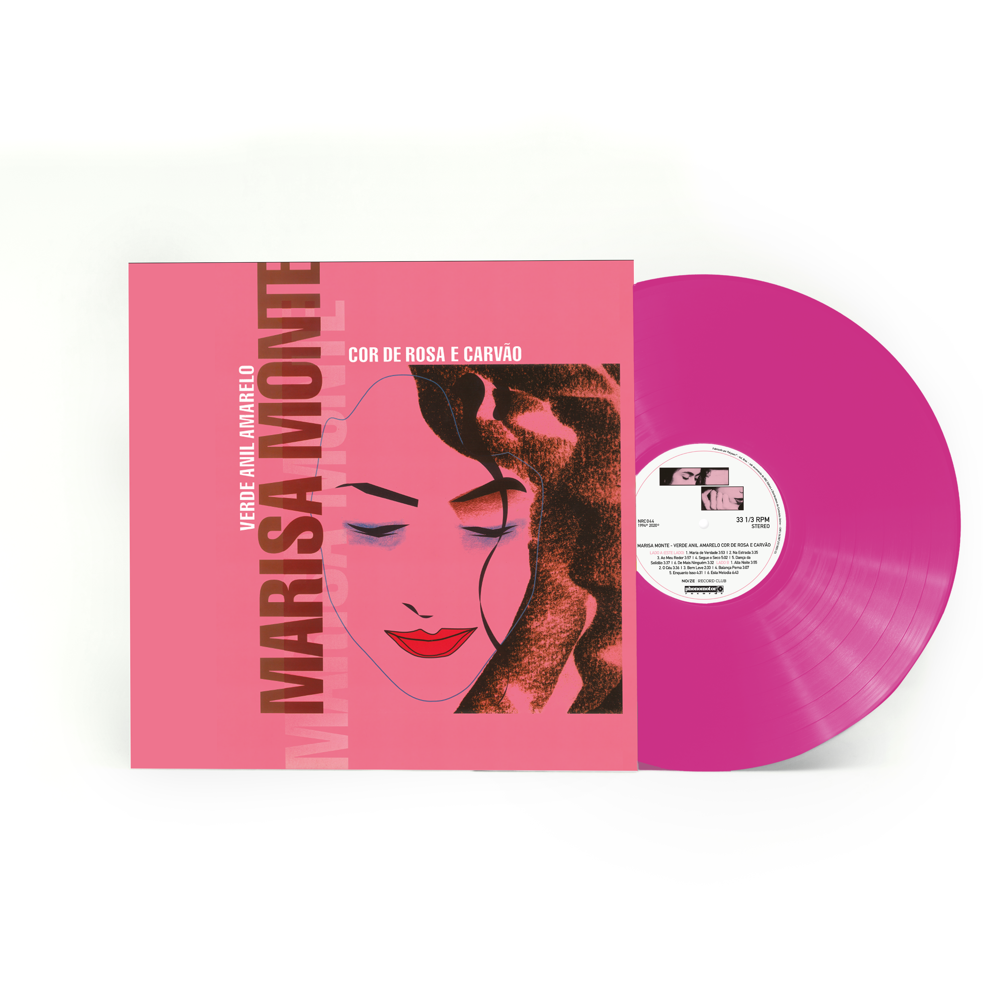 NRC#044 MARISA MONTE - VERDE ANIL AMARELO COR DE ROSA E CARVÃO