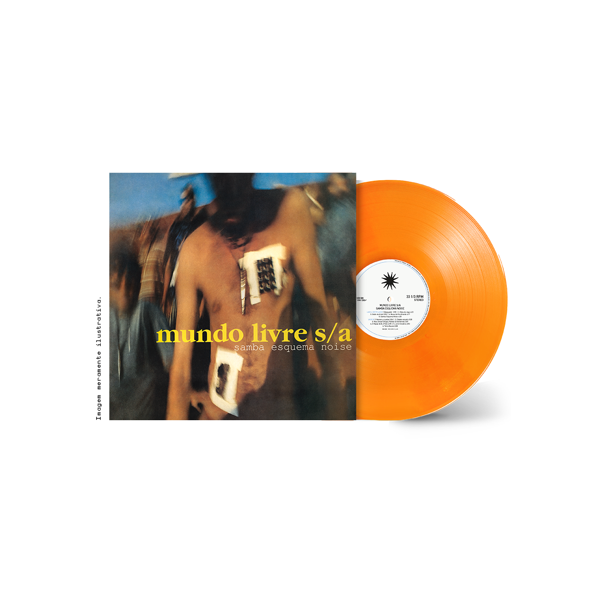 【J22612】Mundo Livre S.A. Mundo Livre S/A – Guentando A Ôia – Vinyl (LP, Album + 2