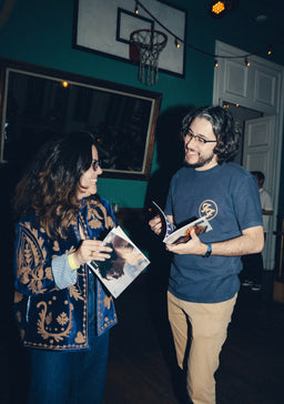 Larissa Tisseu e Rafael Bueno, assinantes do Noize Record Club